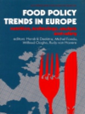 cover image of Food Policy Trends in Europe